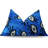 Abstract Velvet Throw Pillow-2009312129