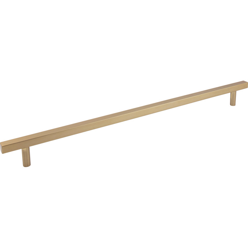 Dominique Bar Pull, 18", Satin Bronze