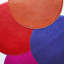 Napperons réversibles métalliques - bleu et magenta-121460017