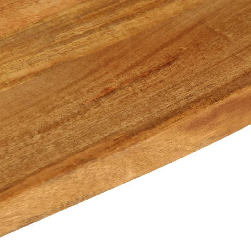 Everlie Solid Wood Table Top, 3.8cm H x 70cm W x 40cm D