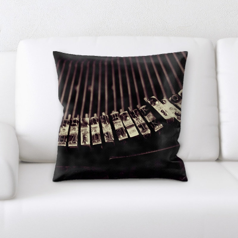 Coussin machine à écrire