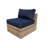 Eastford Wood 10 - Person Modular Patio Conversation Sets with Cushions-818331556