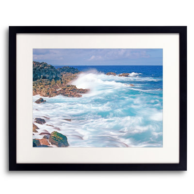 Breaking Waves Hawaii Print by Bruce Heinemann