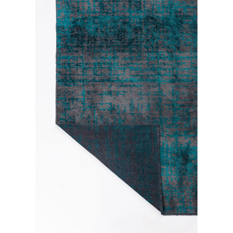 Datilus Abstract Hand Loom Indoor / Outdoor Area Rug, Rectangle 7'10" x 9'10"