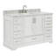 Meuble-lavabo simple avec plateau Abshire 55-93359332