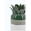 Grand vase en ananas en céramique ombré vert et blanc 9,8 ", grand vase décoratif en forme d'ananas