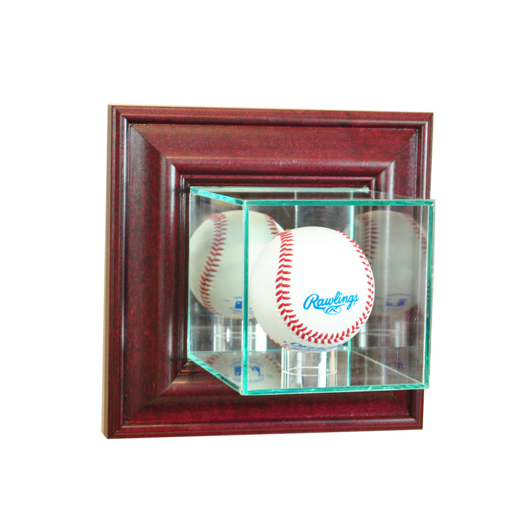 Wall Mounted Baseball Display Case Perfect Cases and Frames