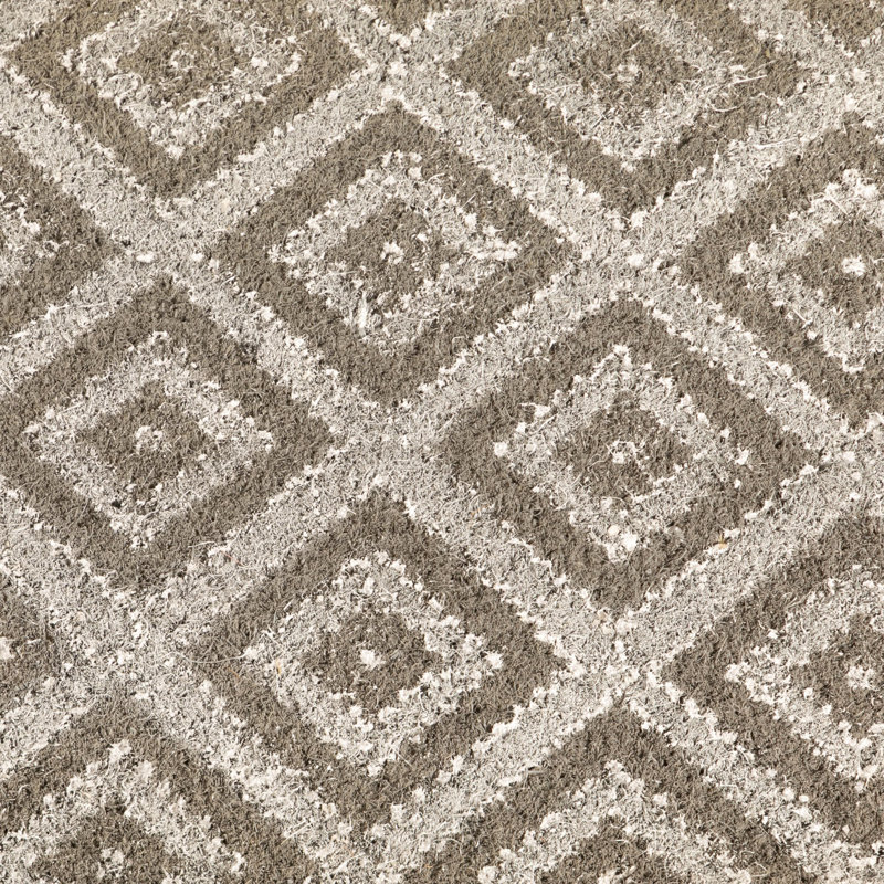 Gilbreath Geometric Indoor Doormat, Grey