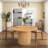 Charleily 47.2'' Solid Wood Round Dining Table-113208118