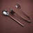 2 Piece Stainless Steel Hostess Set
