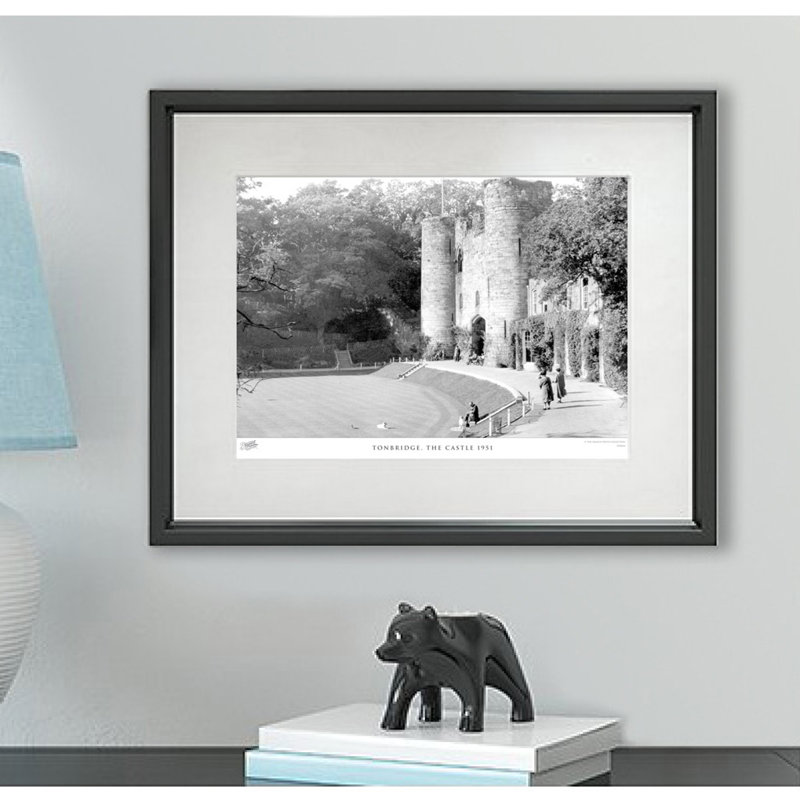 Tonbridge, The Castle 1951 by Francis Frith - Single Picture Frame Print, 40cm H x 50cm W x 2.3cm D
