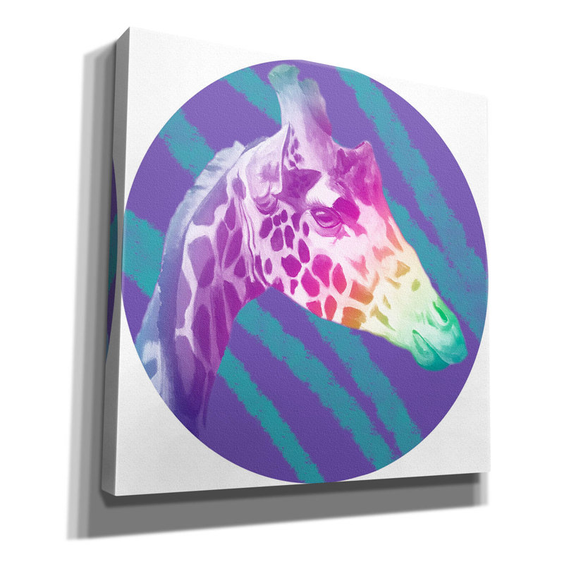 Epic Graffiti «Faded Giraffe» par Dawg Painter, «Epic Graffiti« Faded Giraffe »par Dawg Painter, art mural sur toile par Dawg Painter