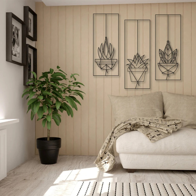 Handmade Traditional Landscape & Nature Wall Decor on Metal