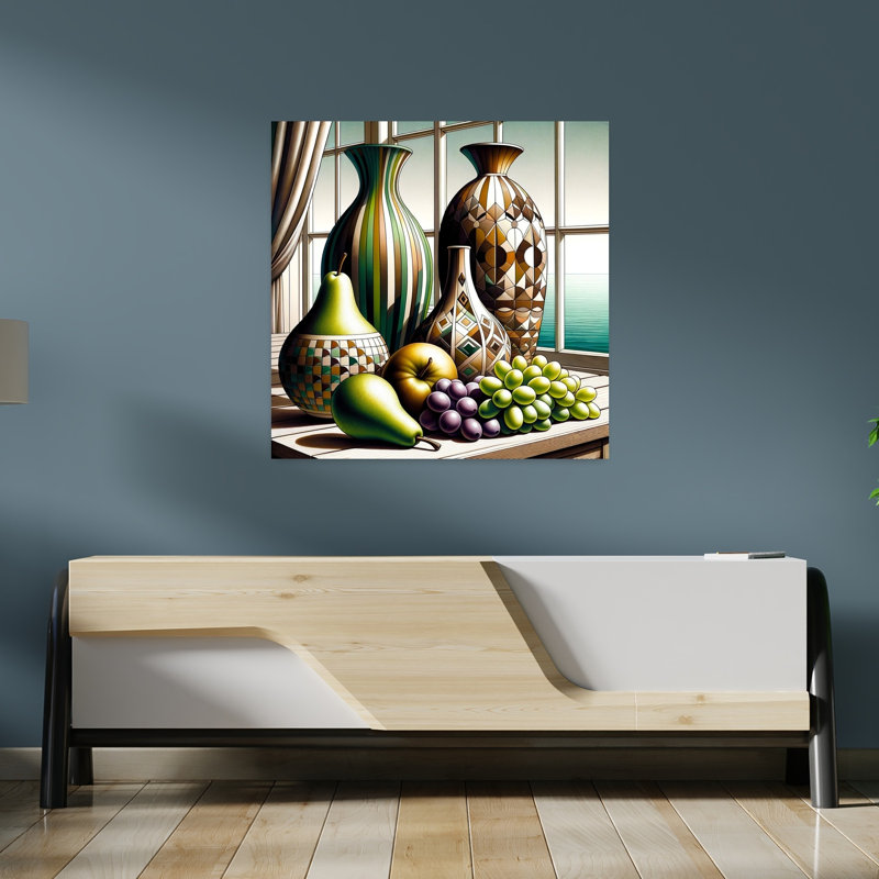 Art contemporain contemporain, H 36 po x l 36 po