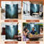4 panneaux de paravents pliables Royal Misty-133764307-133764305