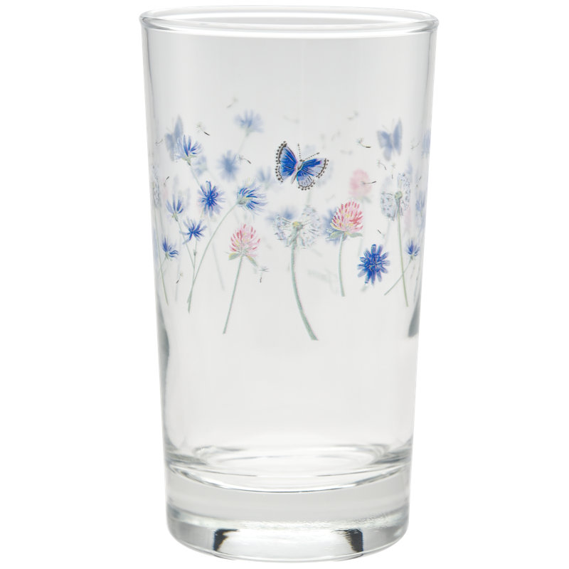Fiesta Breezy Floral 7-Ounce Juice Glass Set of 4