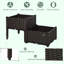 1 Tier Plant Stand Set of 2