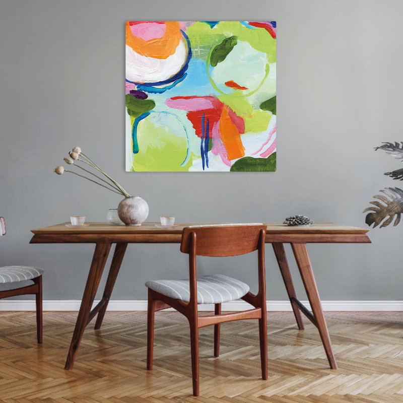 Tango Contemporary Abstract Art, 32" H x 32" W