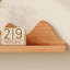 Tablette murale en bois massif