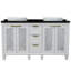 Ensemble de meuble-lavabo double 61 "avec miroir Schreck-244746513-244746514
