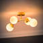 Adael Glass Semi Flush Mount-1764305171-1768678679