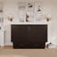 Lit escamotable en bois massif avec station de charge et matelas Kindig-23569780-71855950