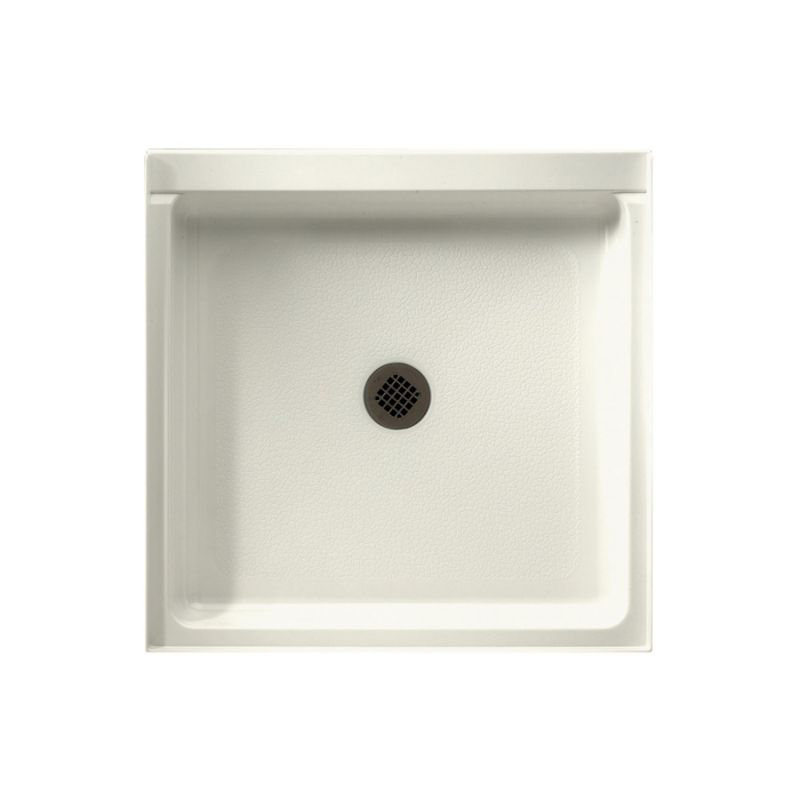 36'' W 42'' D Rectangular Single Shower Base, Bisque