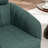 Ashyiah 32'' Wide Swivel Chair With Round Metal Base-1307477544