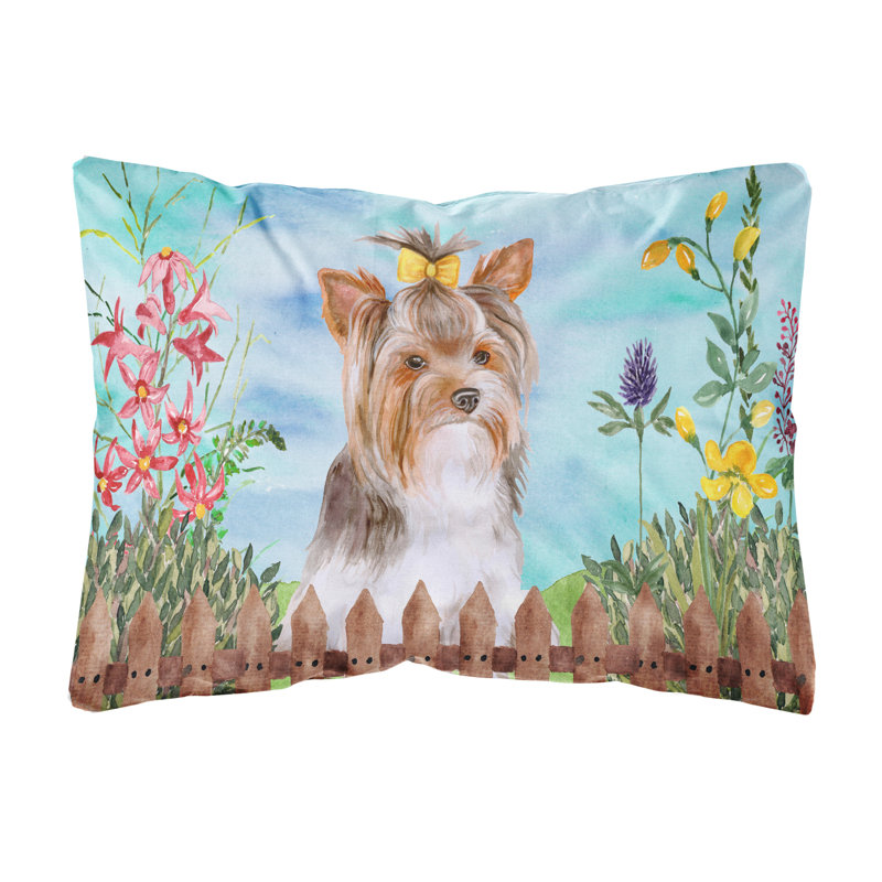  Coussin lombaire intérieur / extérieur Yorkshire Terrier Spring