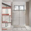 Porte de douche semi-sans cadre l 54 po x H 70 po-100547013