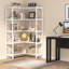 Bibliothèque d'angle en fer Jaystin H 65,74 po x l 31,5 po-1798980180
