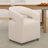 Performance Fabric Upholstered Dining Chair with Hidden Casters-991213052