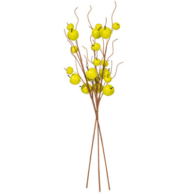 Pomme artificielle 31 po Primrue 3 / sac. Recommandé pour une utilisation à l'intérieur.