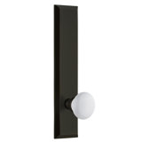 Grandeur Fifth Avenue Tall Plate Privacy with Hyde Park Door Knob