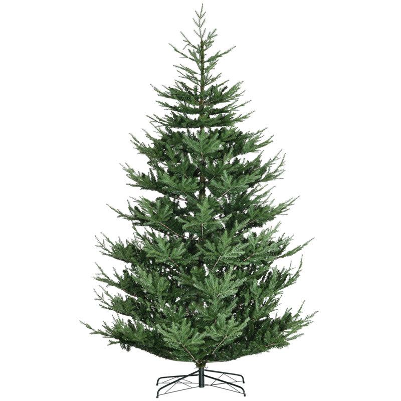 Green Realistic Pine Christmas Tree, 9' H
