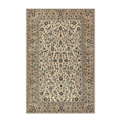 Tapis oriental crème / gris Kiri