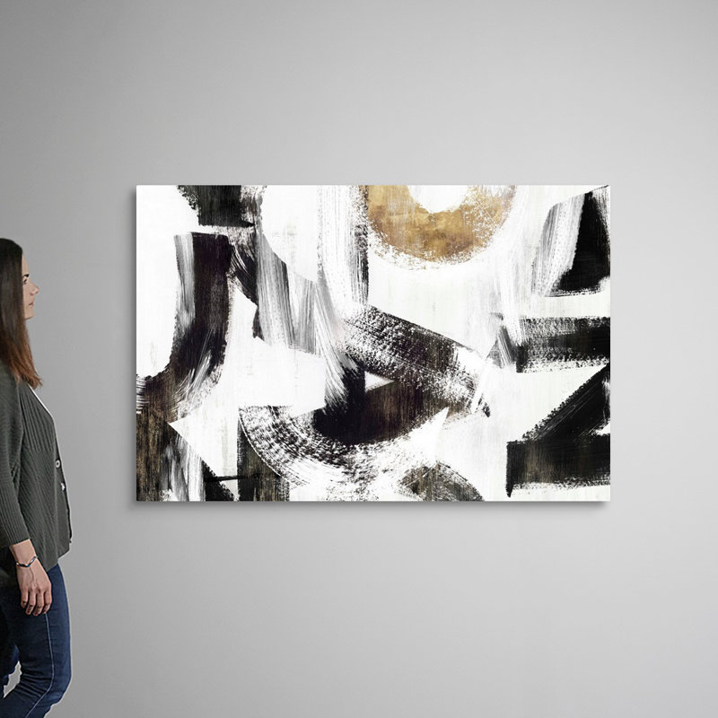 Concept I - reproduction d'art sur toile, H 60 po x l 40 po x P 1,25 po, Toile tendue