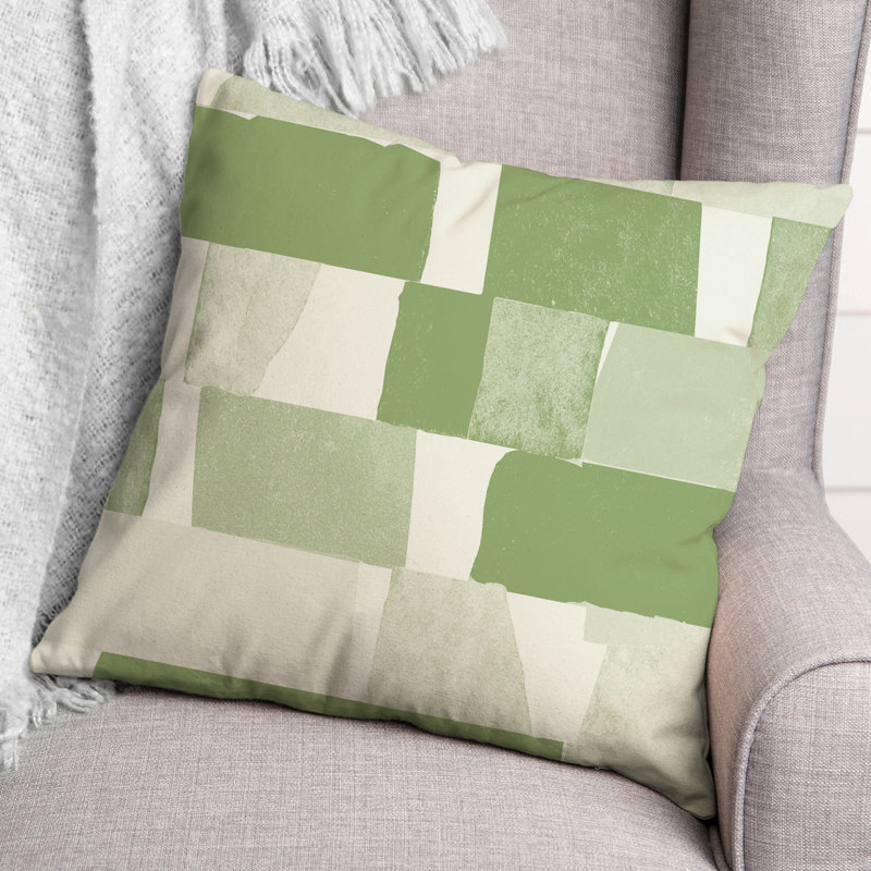 Coussin décoratif intérieur / extérieur, Vert