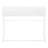 Computer Desk, Home Office, Laptop, Storage Shelves, 48"L, Work, White Laminate, White Metal, Contemporary, Modern-123266590