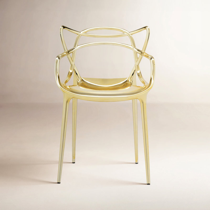 Masters Arm Chair, Gold