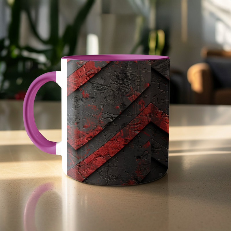 Ceramic Coffee Mug, Purple