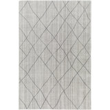 Geometric Area Rug in Gray