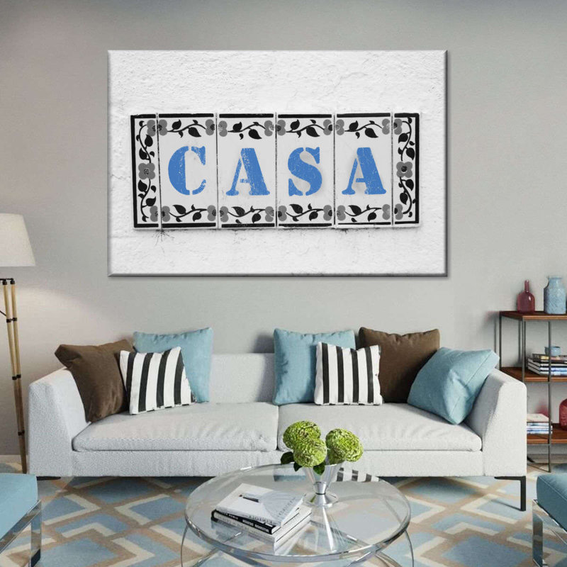 " Casa Sign ", 20" H x 30" W x 1.25" D