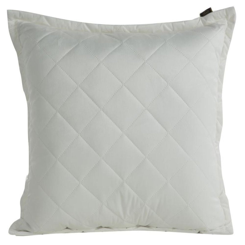 Kristin Pillowcase, White, 60cm H x 60cm W x 6cm D