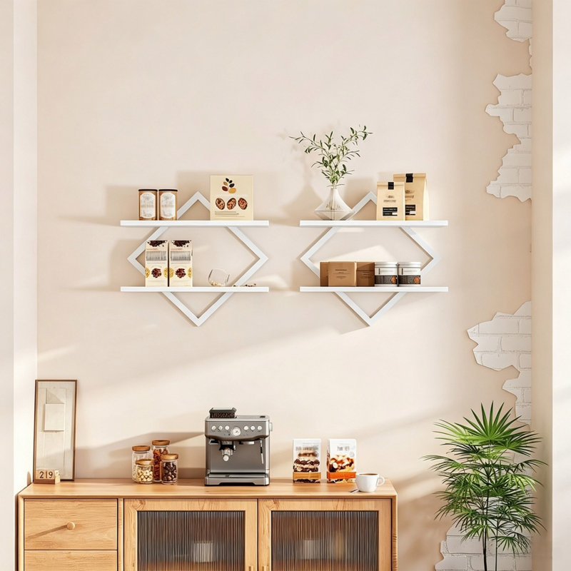 Wood Tiered Shelf