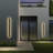 Outdoor RGB Wall Lights Long LED Lights Sconce Timer IP65 Waterproof With Remote Control