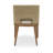 Amalfi 19'' H Upholstered Teak Side Chair