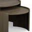 Ensemble de tables basses gigognes en bois massif Robin