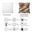 Motif ondulé à motif géométrique naturel à motif géométrique-418747422