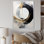 New Balance Dreams, abstrait or et noir I - Décoration murale peinture abstraite